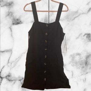 Primark Black Button Down Dress